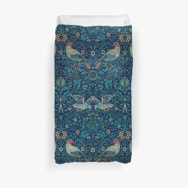 Bird by William Morris, 1878 Duvet Cover