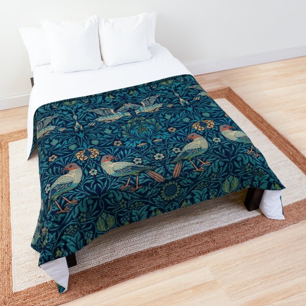 Bird by William Morris, 1878 Comforter