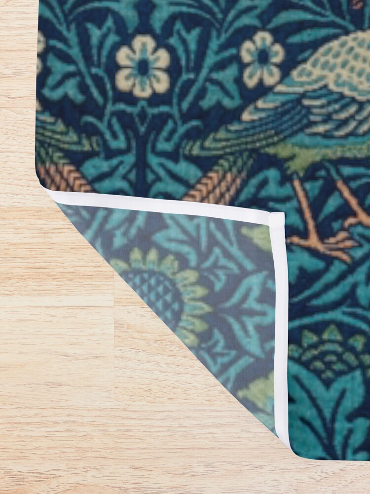 Alternate view of Bird by William Morris, 1878 Shower Curtain
