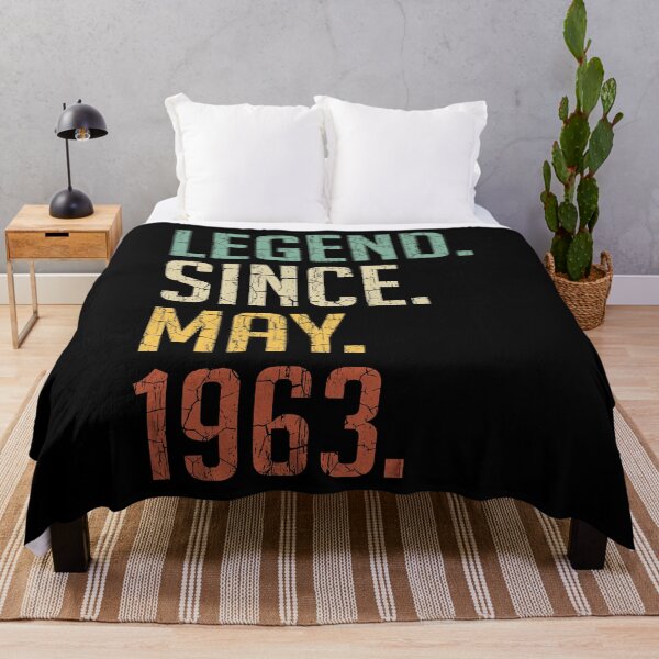 Item preview, Legend Since May 1963 58th Birthday Gift 58 Years Old Vintage May 1963 designed and sold by Takatv.