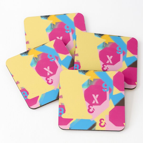 Item preview, Graffiti spray paint pattern with letters and numbers bright designed and sold by Owen Family Homeschool.