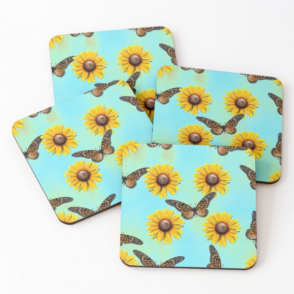 Item preview, Sunflowers and Butterflies designed and sold by DesertG.