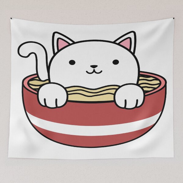 Item preview, Cat Bowl Milk designed and sold by TrueTrippyArts.