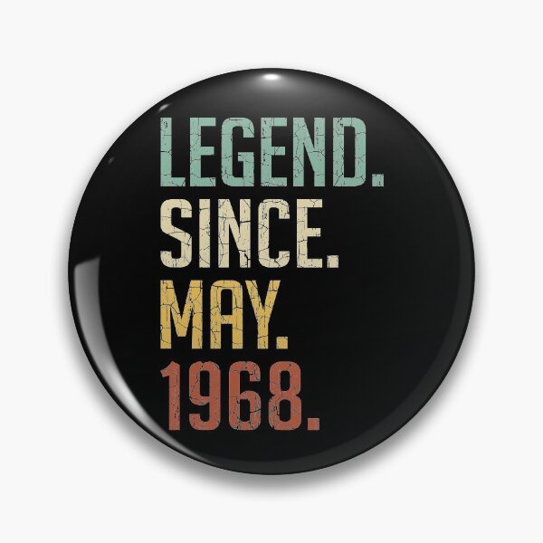 Item preview, Legend Since May 1968 53rd Birthday Gift 53 Years Old Vintage May 1968 designed and sold by Takatv.