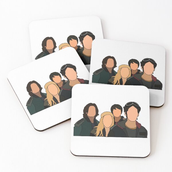 Item preview, Clarke, Jasper, Monty, and Finn from 100 designed and sold by linaxdraws.