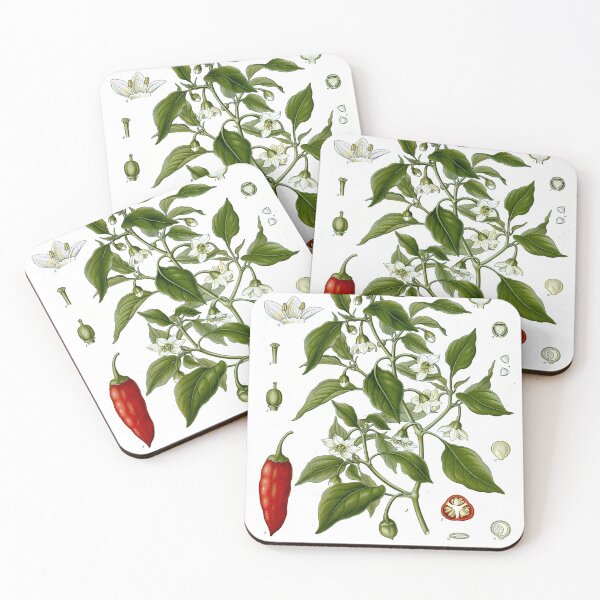 Item preview, Cayenne Pepper by Franz Eugen Köhler designed and sold by Amanda1775.