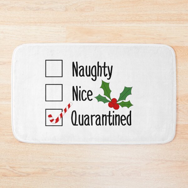 Item preview, Santa's List Nice Naughty Quarantined 2020 designed and sold by champagnemoment.