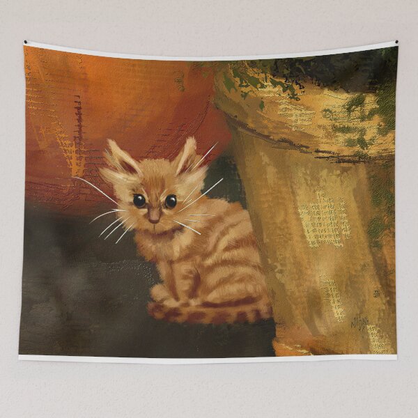 Item preview, Little Lost Kitten designed and sold by Lois  Bryan.