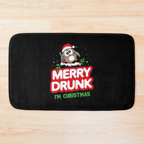 Item preview, Celebrating Christmas Drunk Beer Funny Sayings designed and sold by teeseeds.