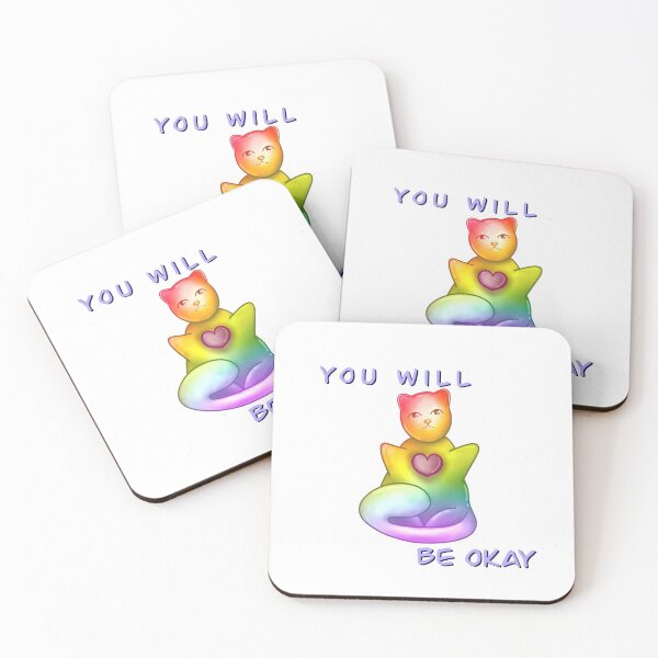 Item preview, You Will Be Okay|| Bubble Cat designed and sold by MoCraftsCo.