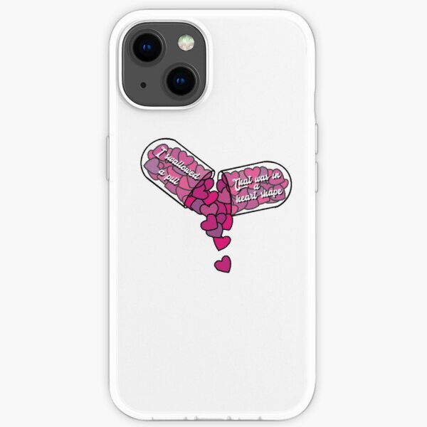 Herzförmige Pille iPhone Flexible Hülle