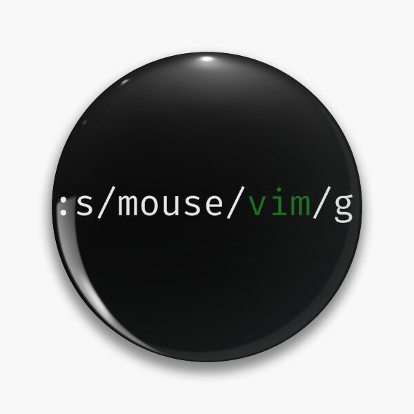 Item preview, :s/mouse/vim/g funny  designed and sold by WearYourGames.