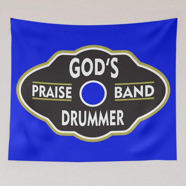 Item preview, God's Praise Band Drummer designed and sold by dhajr.