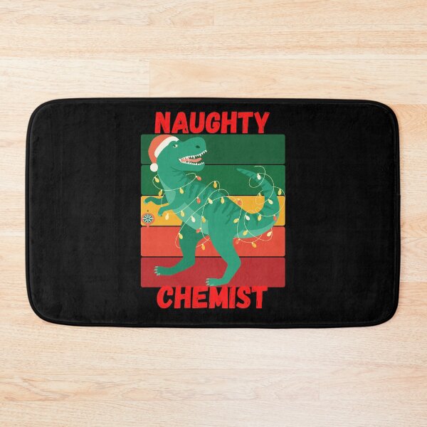 Item preview, T REX CHRISTMAS TREE LIGHTS NAUGHTY CHEMIST  CHEMISTRY designed and sold by Hippiesole.