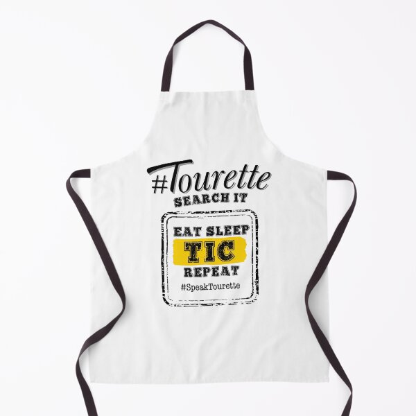 Artikelvorschau, #Tourettes - Eat Sleep TIC Repeat, Tourette-Syndrom-Bewusstsein entworfen und verkauft von MJDezigns.