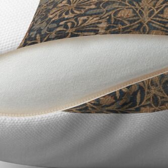 Alternate view of Honeysuckle by William Morris, 1876 Throw Pillow