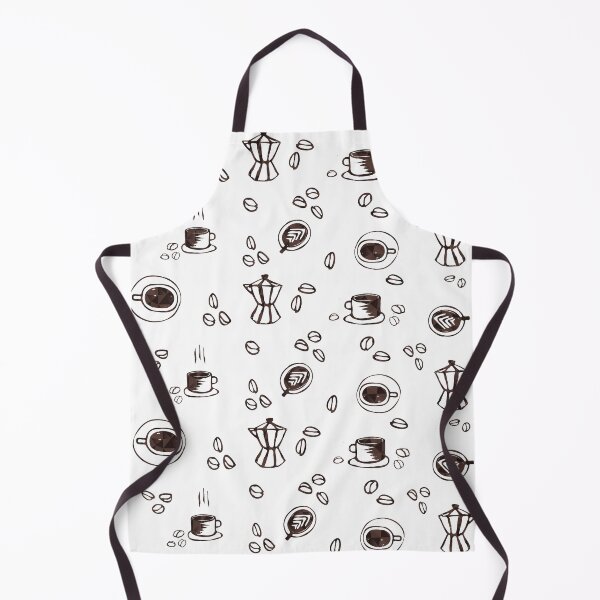 Item preview, Caffeine fix coffee pattern designed and sold by frangipaniarts.