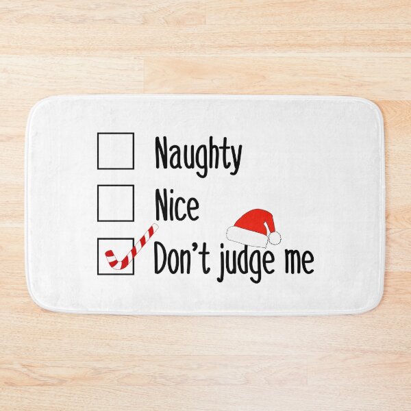 Item preview, Santa's List Nice Naughty Don't Judge Me This Year  designed and sold by champagnemoment.