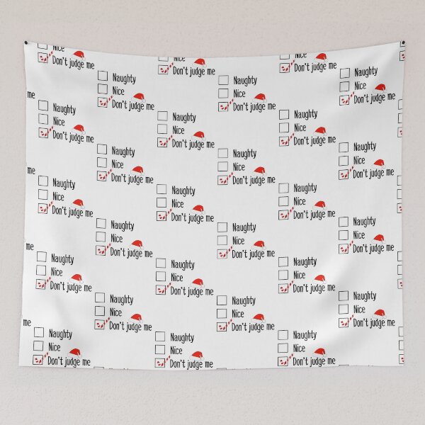 Item preview, Santa's List Nice Naughty Don't Judge Me This Year  designed and sold by champagnemoment.