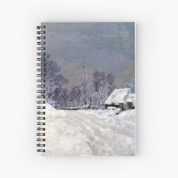 Item preview, Claude Monet The Road in front of Saint-Simeon Farm in Winter designed and sold by cyanishsnow.