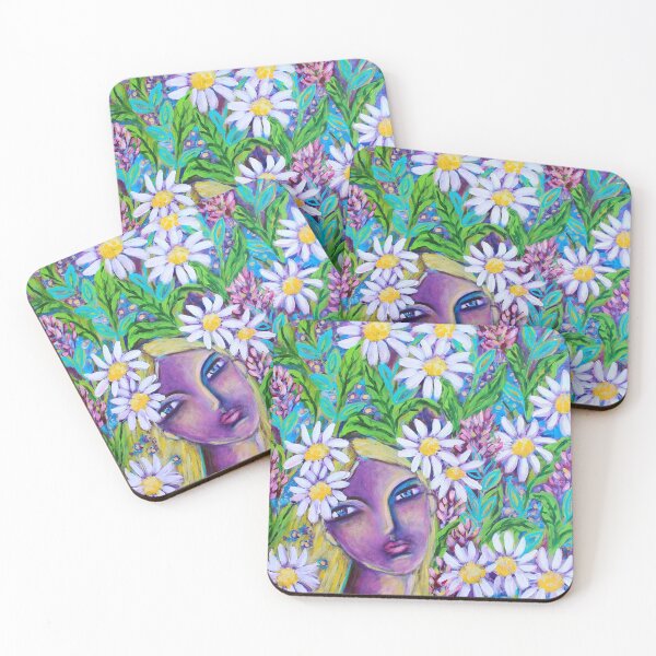 Item preview, Daisy Clover and Comfrey Goddess designed and sold by Kristen Fagan.