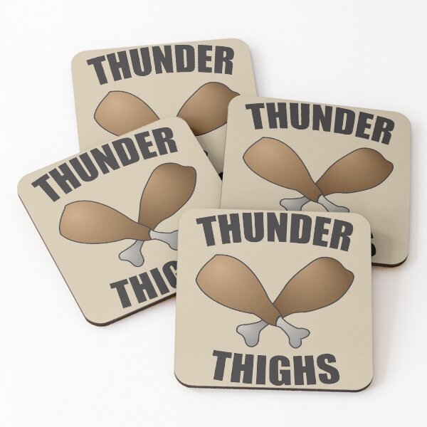 Item preview, Thunder Thighs Funny Thanksgiving  designed and sold by RoguePixel.
