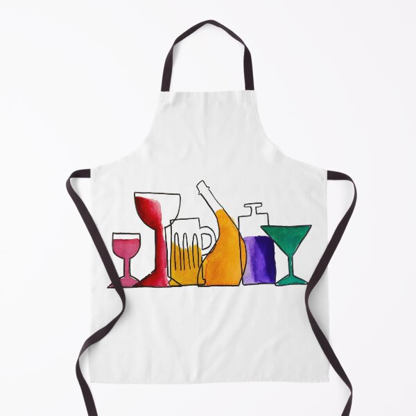 Item preview, The Bar, Bottles, glasses, drinks designed and sold by Jenie Yolland.