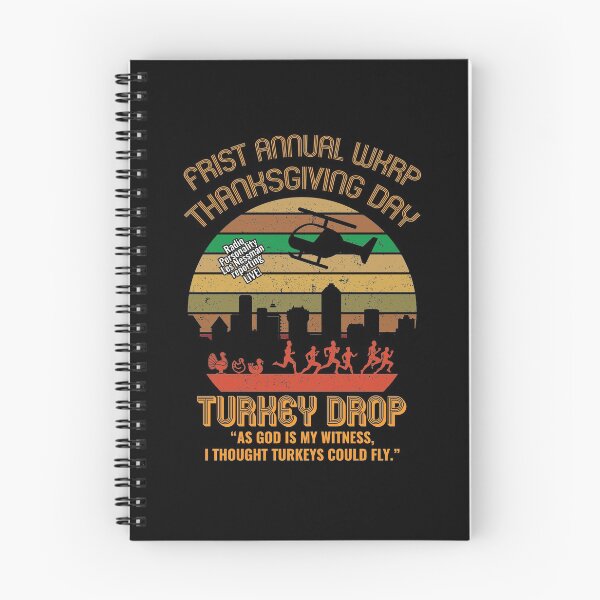 Item preview, Funny Turkey Thanksgiving Day Shirt Wkrp-Turkey-Drop Vintage designed and sold by hasanmasud.