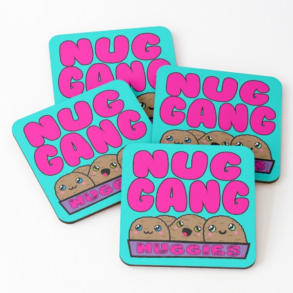 Item preview, Pink Nug Gang Nuggies designed and sold by ScarletKnightCo.