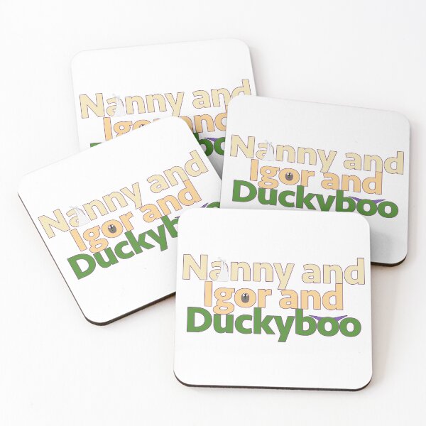 Item preview, Nanny and Igor and Duckyboo designed and sold by 5purplestarfish.