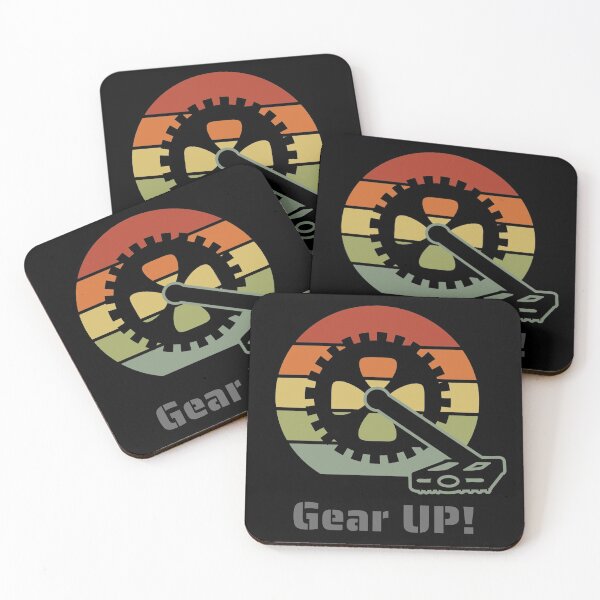 Item preview, Gear up! Mountain Bike Gear Pedal Gift Ideas designed and sold by InkItStudio.