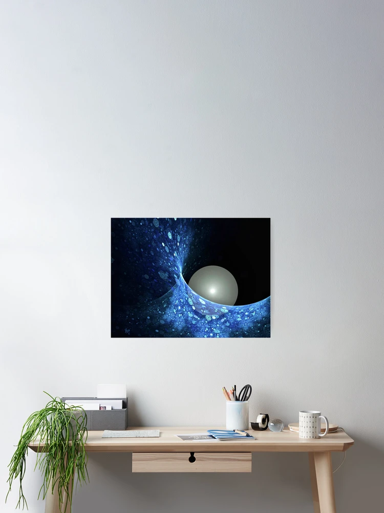 Thumbnail 2 of 3, Poster, Full Moon Rising designed and sold by IssyDesigns.