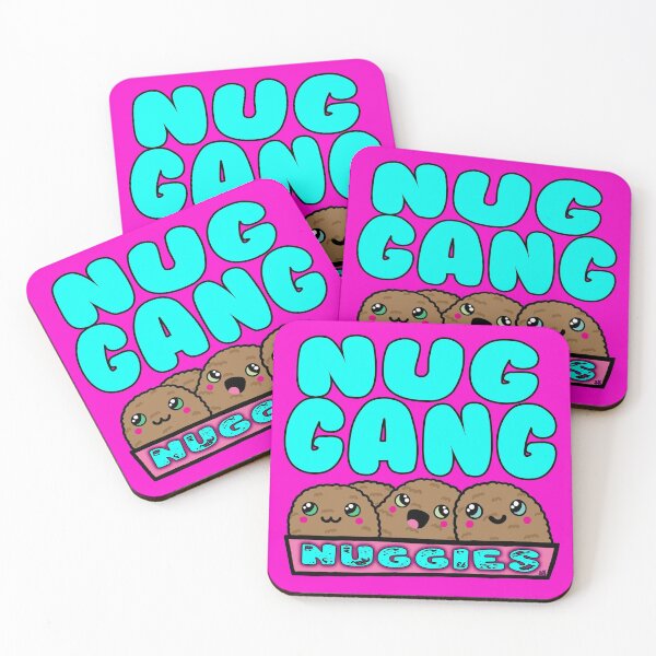 Item preview, Aqua Nug Gang Nuggies designed and sold by ScarletKnightCo.