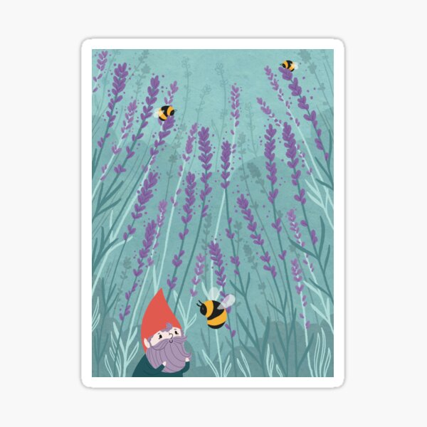 Item preview, Lavender Gnome designed and sold by stephaniedraws.