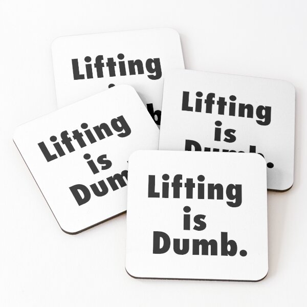 Item preview, Lifting is Dumb designed and sold by WillyP08.