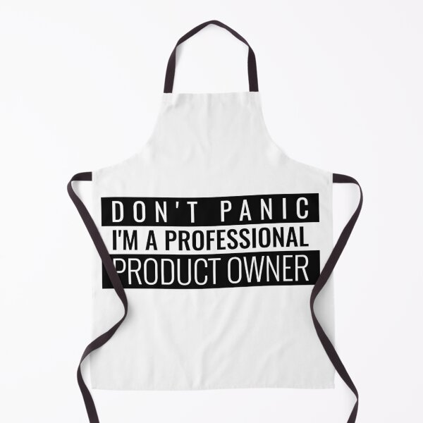 Item preview, "Don't panic I'm a professional product owner" designed and sold by Salma Satya & Co.
