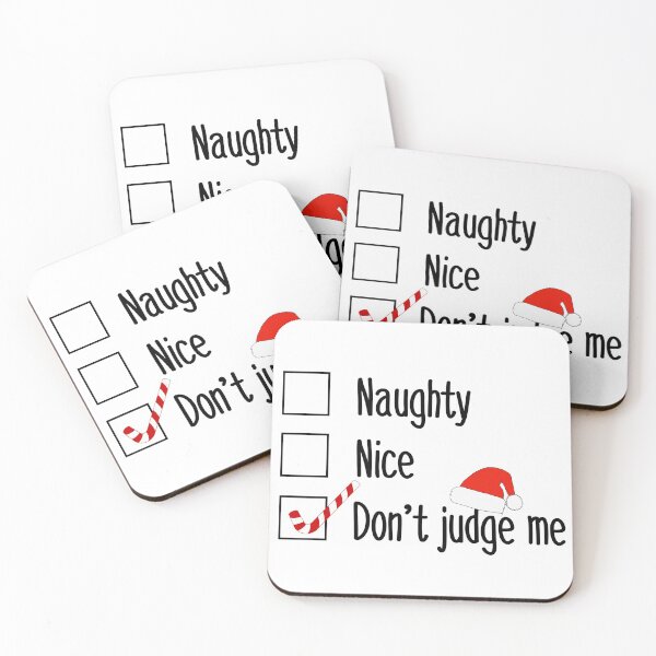 Item preview, Santa's List Nice Naughty Don't Judge Me This Year  designed and sold by champagnemoment.