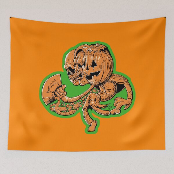 Item preview, Halloween 3 lucky Shamrock designed and sold by GaboZeta.