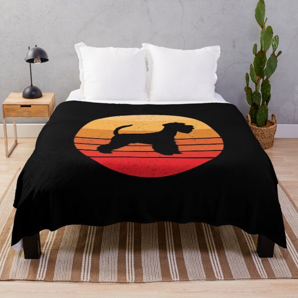 Item preview, Miniature Schnauzer Vintage Sunset Style designed and sold by EstelleStar.