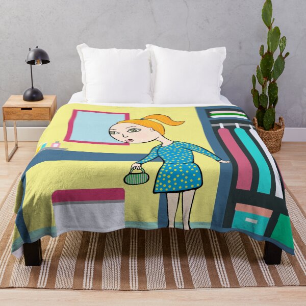 Item preview, Woman Off to Work designed and sold by MarcSabuncu.