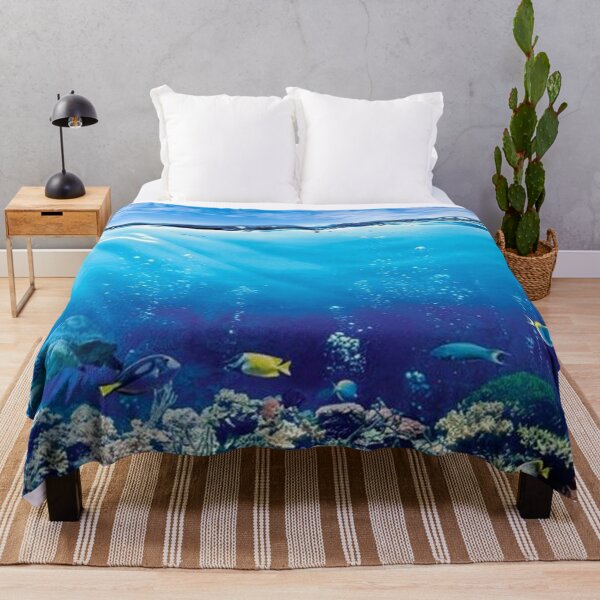 Item preview, Blue Ocean under-water  designed and sold by Unique-Tees.