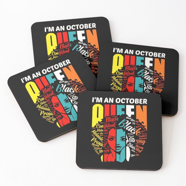 Item preview, Black Queen October Birthday Women T-ShirtBlack Queen October Birthday Women designed and sold by LouisByFritzie.