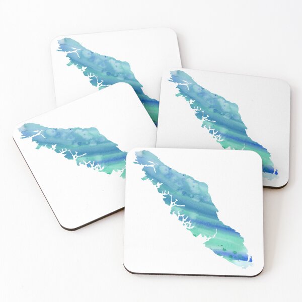 Item preview, Watercolour Waves Vancouver Island designed and sold by K Sherman Art.