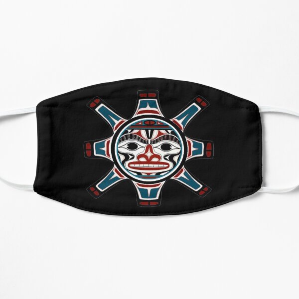 Tribal Sun Flat Mask