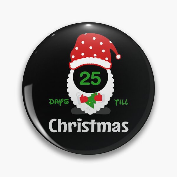 Item preview, Chirstmas Santa Countdown Advent Calendar 25 Days Till Xmas designed and sold by PrintOfi.