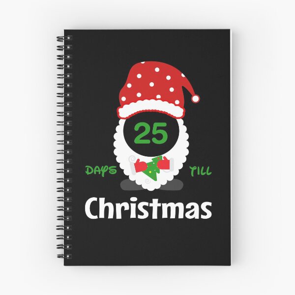 Item preview, Chirstmas Santa Countdown Advent Calendar 25 Days Till Xmas designed and sold by PrintOfi.