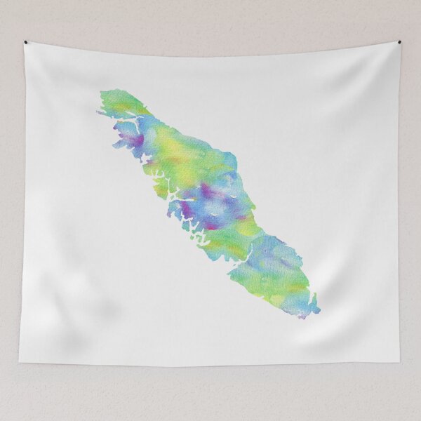 Item preview, Loose Watercolour Vancouver Island designed and sold by K Sherman Art.