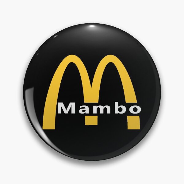 Item preview, McMambo Mambo Salsa Black Outlined Design designed and sold by 108dragons.