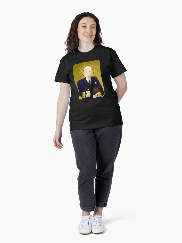 Thumbnail 4 von 7, Classic T-Shirt, Hyman G. Rickover Ikone designt und verkauft von Fizzysist.