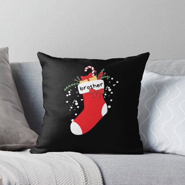 Item preview, Christmas Stocking With Brother Label designed and sold by leBoosh-Designs.